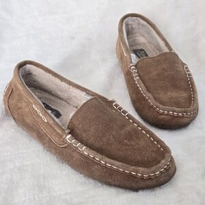 Natural Reflections Women's Brown Leather Sz 10‎ Suede Allie Comfort Moccasins